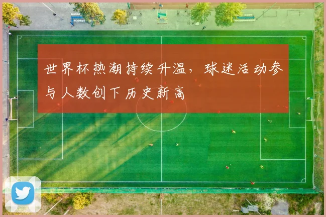 世界杯热潮持续升温，球迷活动参与人数创下历史新高